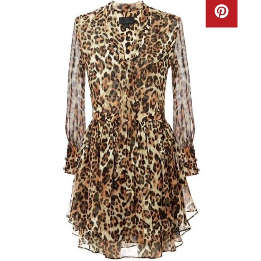 Tilly Exclusive for Intermix leopard print dress